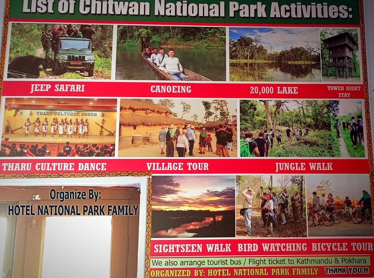 Hotel National Park Sauraha- Homely Stay And Peaceful Location With Jungle Safari Arrangements Luaran gambar
