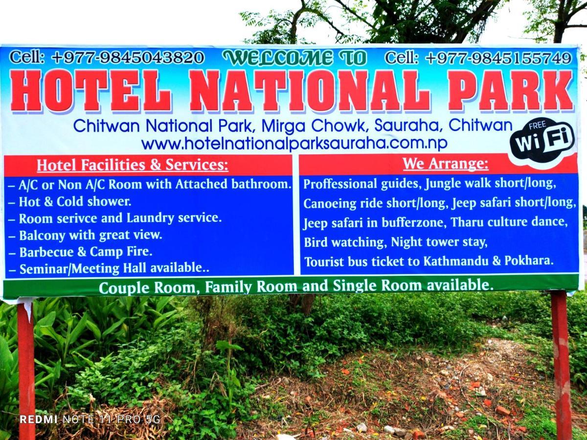 Hotel National Park Sauraha- Homely Stay And Peaceful Location With Jungle Safari Arrangements Luaran gambar