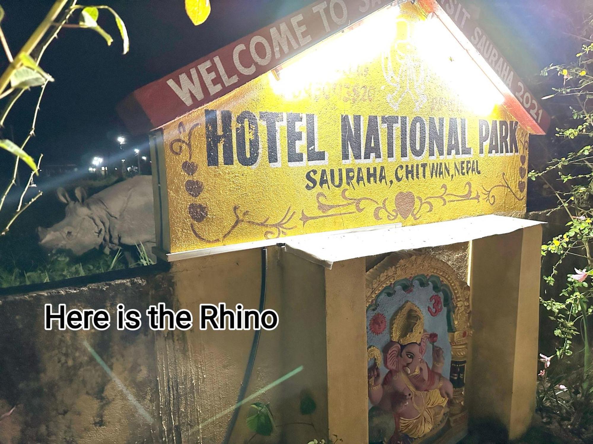 Hotel National Park Sauraha- Homely Stay And Peaceful Location With Jungle Safari Arrangements Luaran gambar
